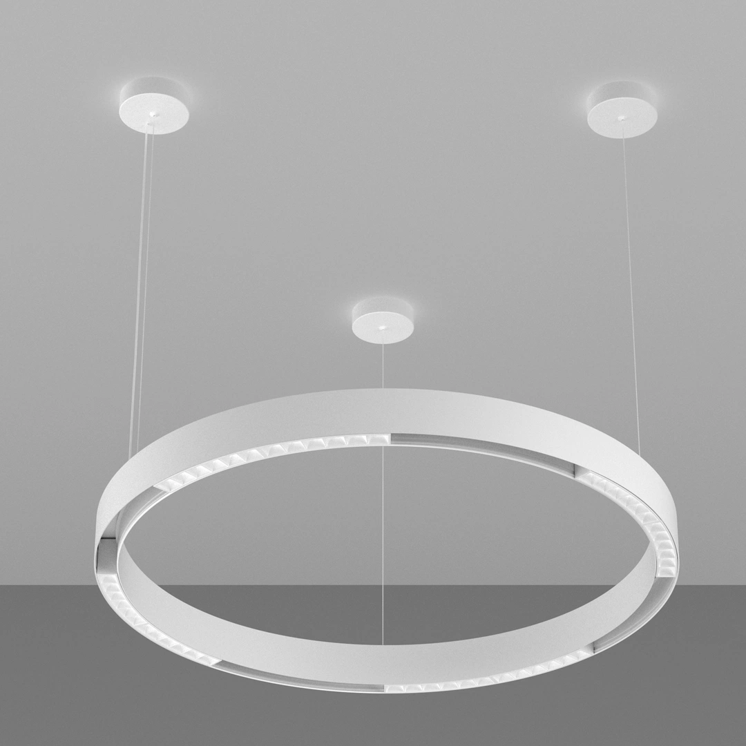 DC48V Sala de estar magnético comedor moderno LED Chandelier Nordic Cocina estilo minimalista decoración interior anillo colgante