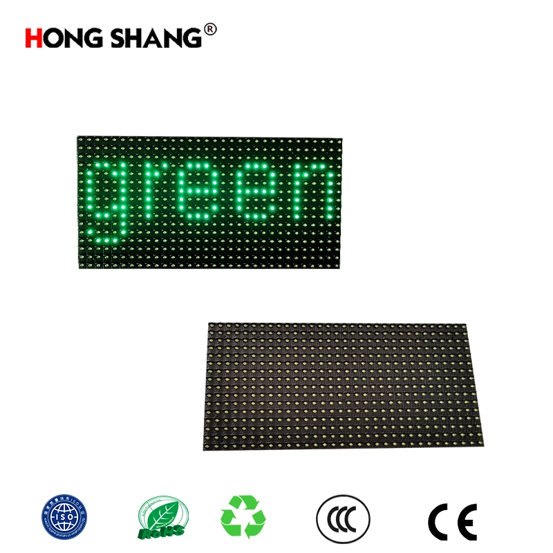 Wholesale LED Advertising Module P10 Outdoor Green Letter Display Panel