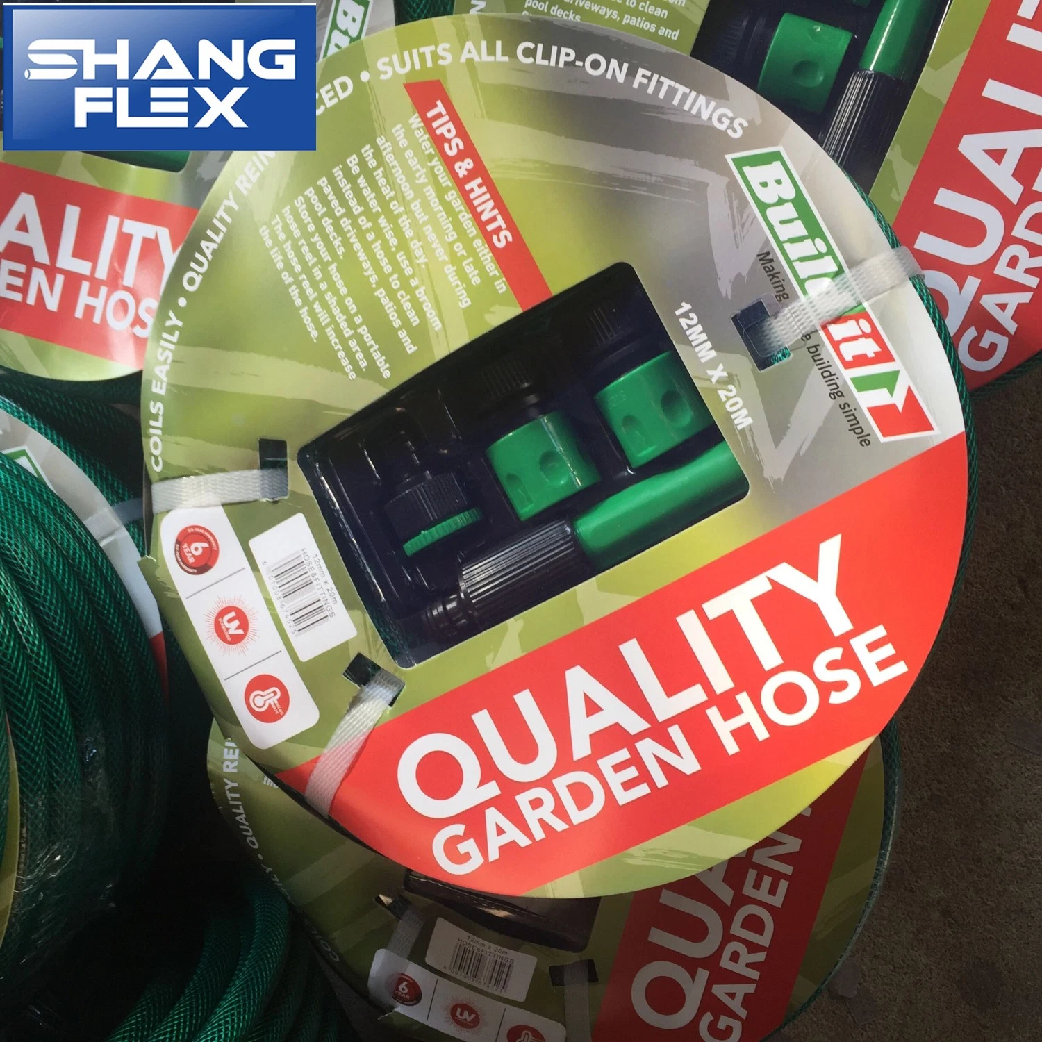 Factory Flexible Anti-UV PVC Water Garden Hose Used for Washing Car