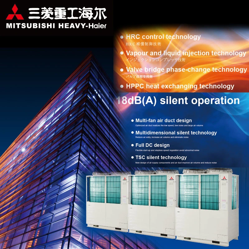 Mitsubishi Heavy Haiercommercial Packaged Unit Cooling &amp; Heating Commercial Central Klimaanlage