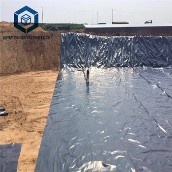 HDPE Geomembrane Sheet for Heap Leaching Pond Project in Malaysia