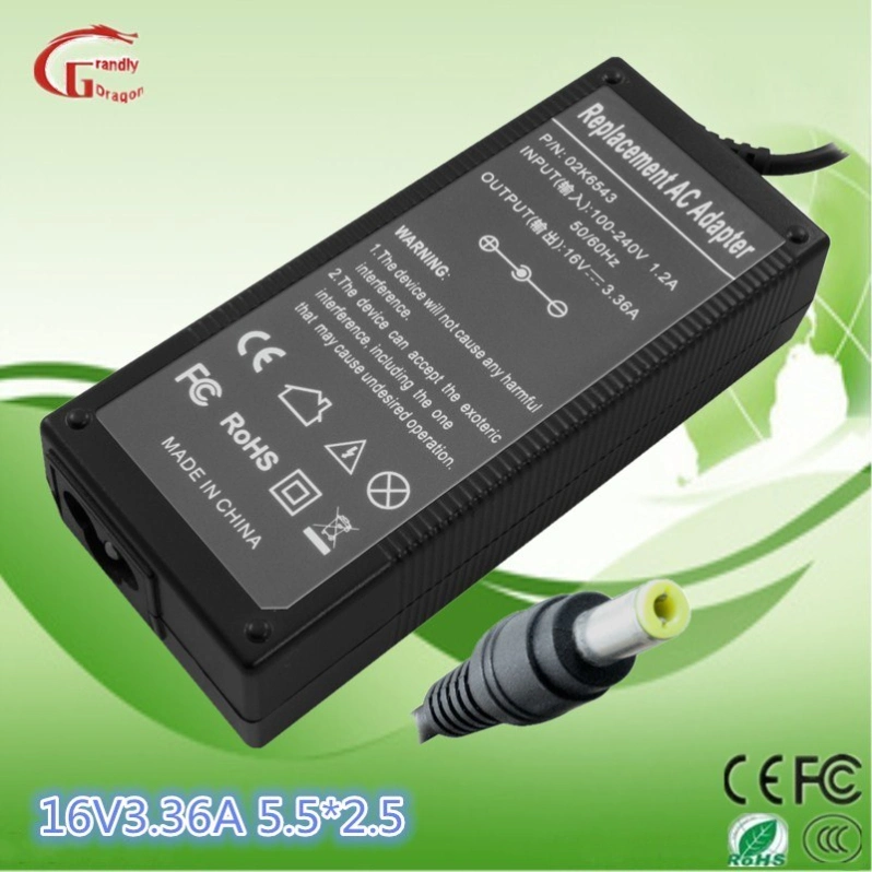 16V 3.36A Laptop Charger Notebook Adapter Laptop Parts for IBM