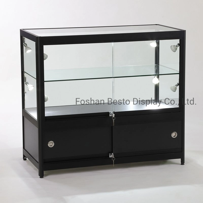 Glass Display Counter for Retail Display Stores, Vape Store Display, Jewelry Store, Watches Store, Electronics Store, Smoke Store, and Retail Display.
