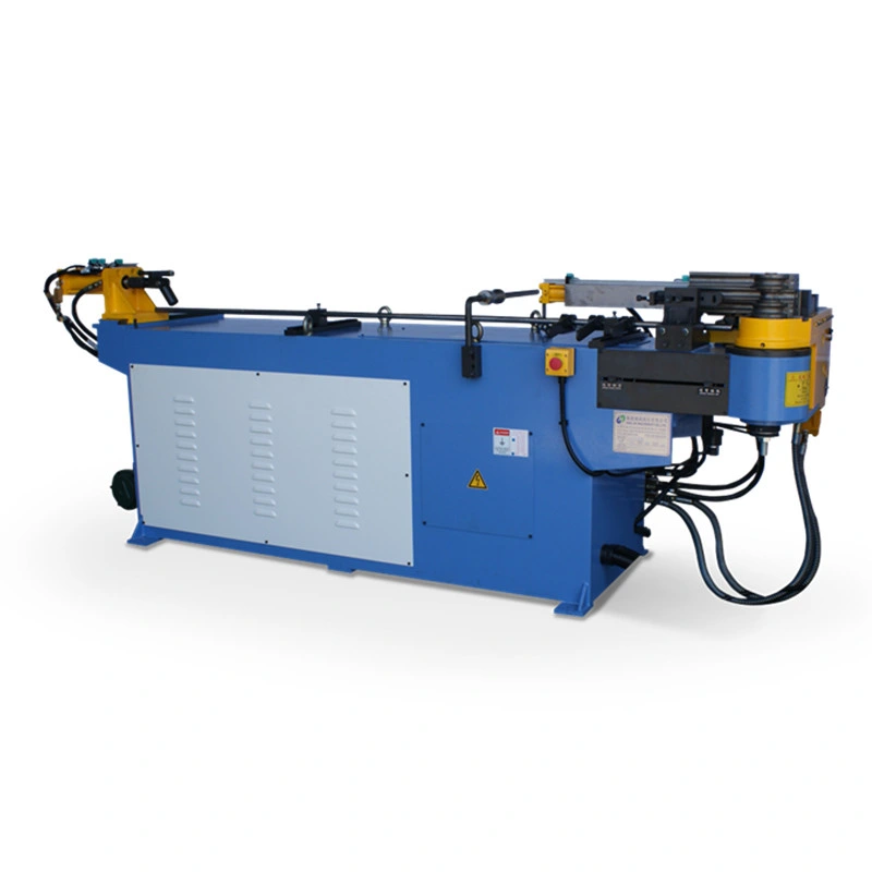 China Semi Auto Hydraulic Electric Pipe Bending Machine Punching Machine