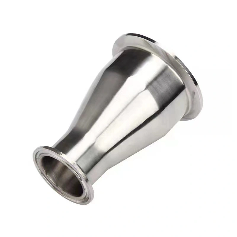 Food Grade DN20-DN150 DIN Welded Stainless Steel Clamp Reducer Sanitary Pipe Fitting SS304/316