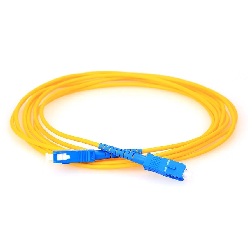 High Performance 2.0mm 3.0mm Single Mode Duplex Fiber Optic 3m 5m 10m Sc-Sc Patch Cord Jumper