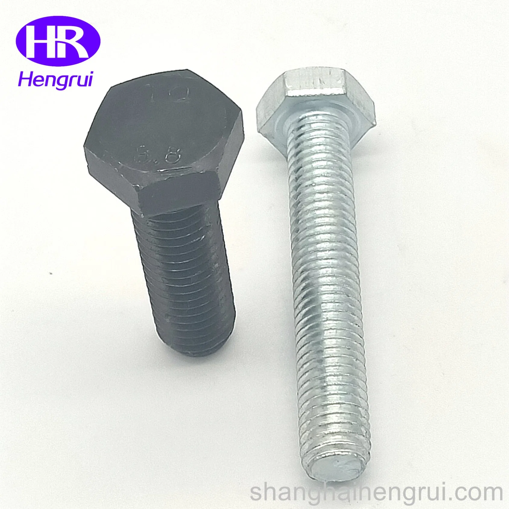 Alta resistencia SAE J429 Gr. 8/Grado 8 perno de cabeza hexagonal superficie negra