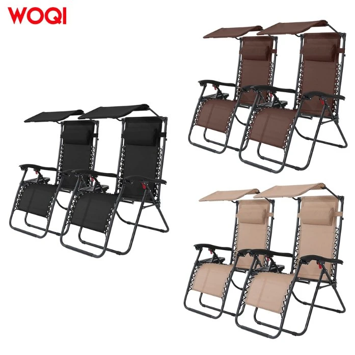 Woqi Outdoor mobiliário Sleeping Lounge poltrona reclinável ao ar livre baratos