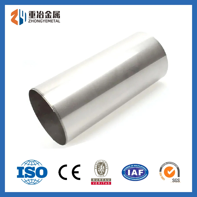 High-Quality Exhaust-Muffler ASME-Sb861 ASME-Sb338 Nicket Black Universal-Car Seamless Pure Titanium Pipe