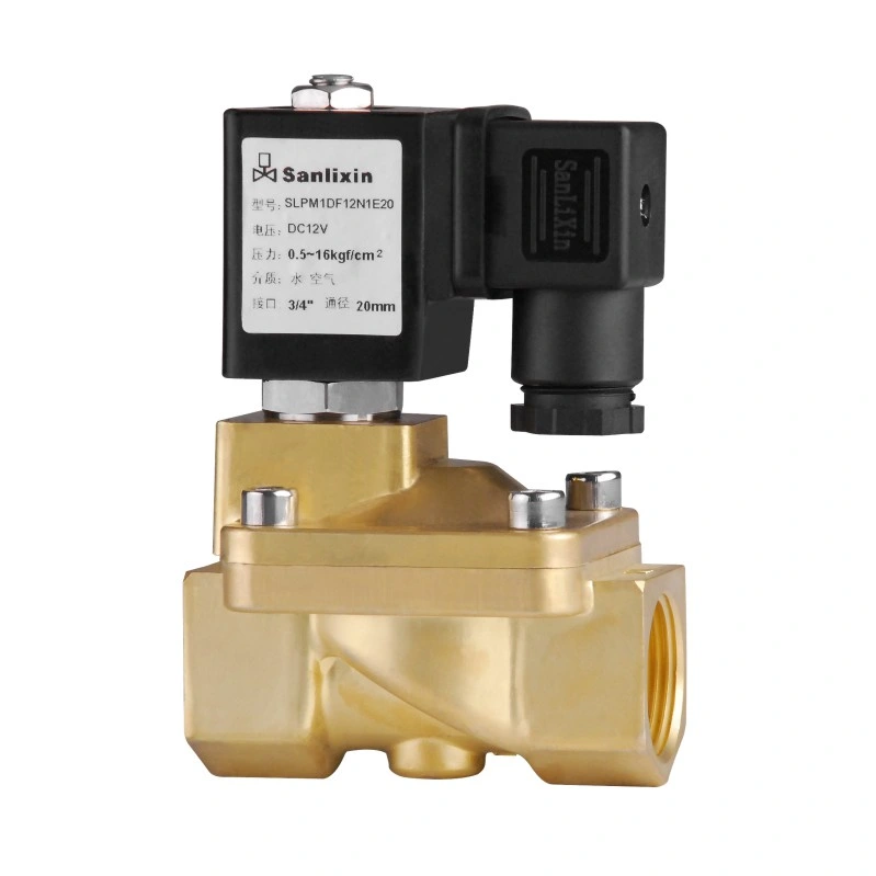 Magnetic Pulse Solenoid Valve -- Brass Body