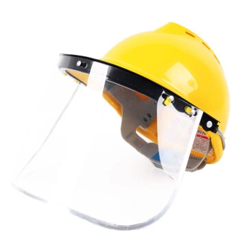 PPE Plus Safety Helmet Construction New Design with Detachable Face Shield