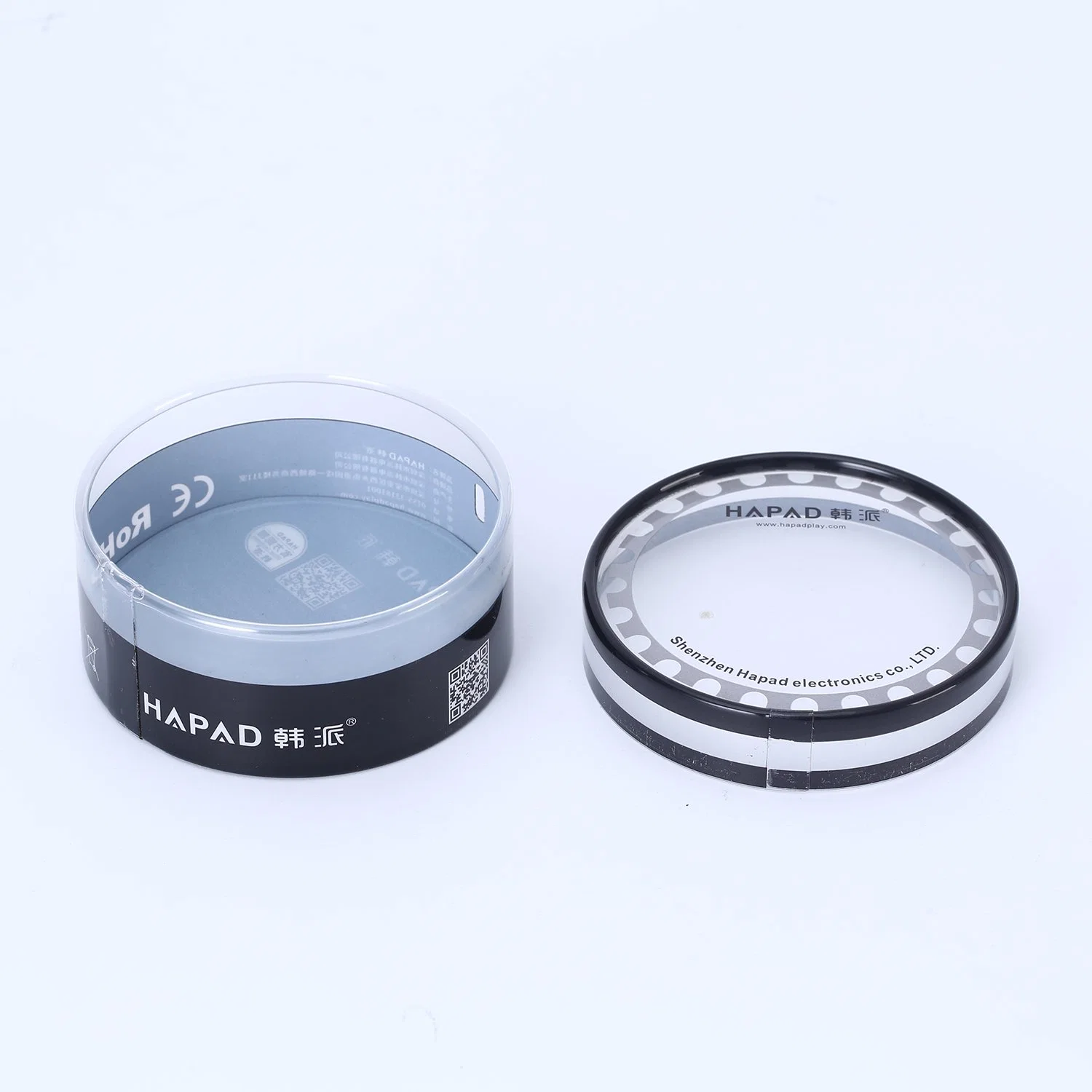 Customized Plastic Clear Cylinder Packaging Box for Cosmetics