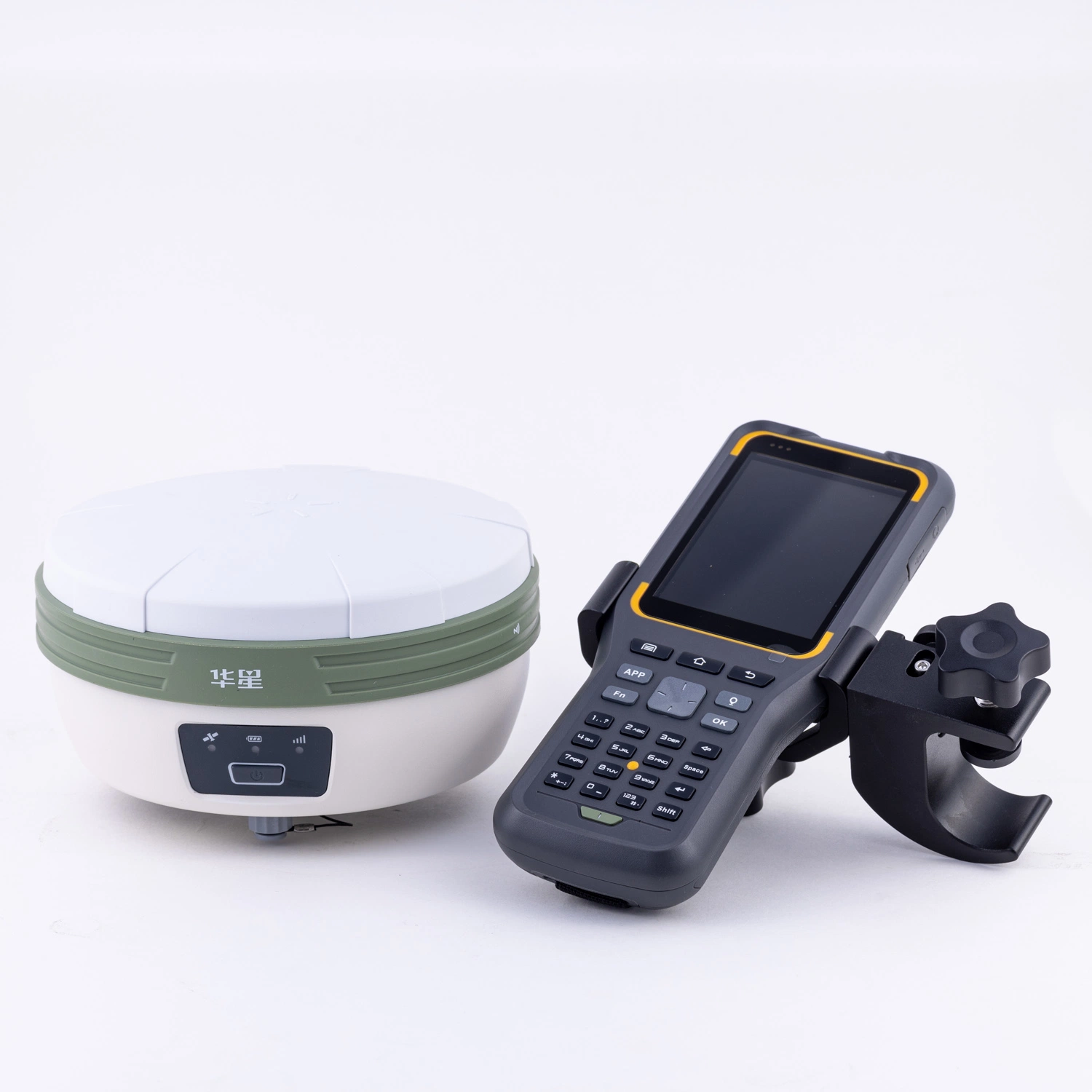 Precios baratos usado receptor GPS GNSS RTK trabajar con la mano 30 controlador de mano