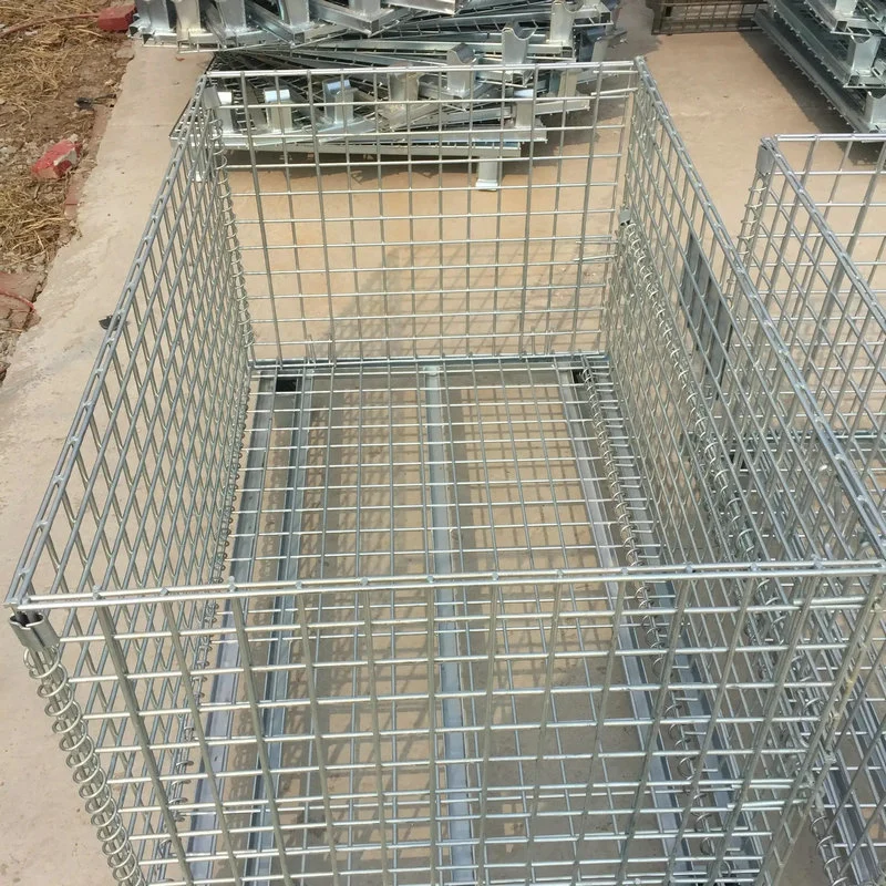 High quality/High cost performance  Foldable Metal Wire Cage Warehouse Cage China Manufacturer