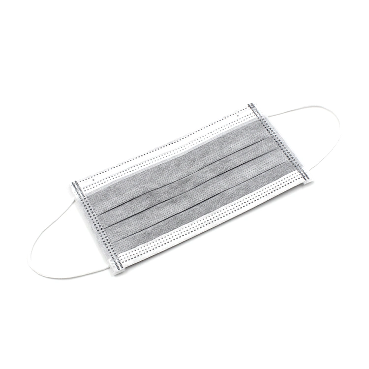 Utilisation de l'hôpital médical jetable Non-Woven 3 plis Type de protection faciale dentaire face à la poussière de protection de l'IIF masque chirurgical avec élastique Ear-Loops/Tie-sur