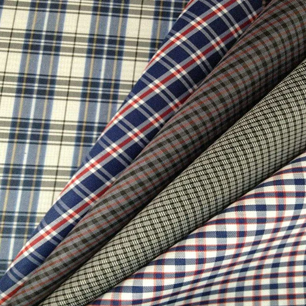 Cotton Fabric, Cotton Fabric for Shirt, 100% Cotton Flannel Fabric, Brushed Woven Tartan Fabric