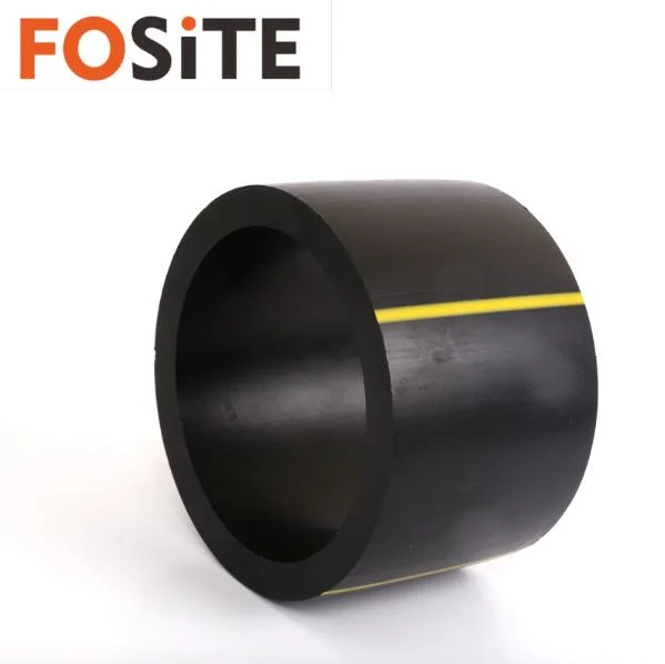 Tubería de Poly riego tubería de agua de plástico negro de HDPE de 2 pulgadas