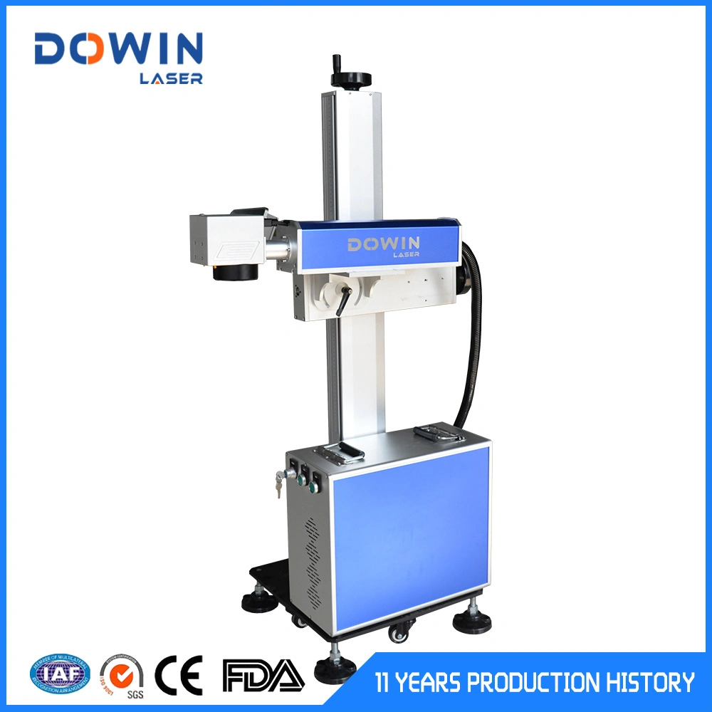 Automatic Laser Marking Machine Metal Bearing Engraving Machine with Pneumatic Conveyor Price