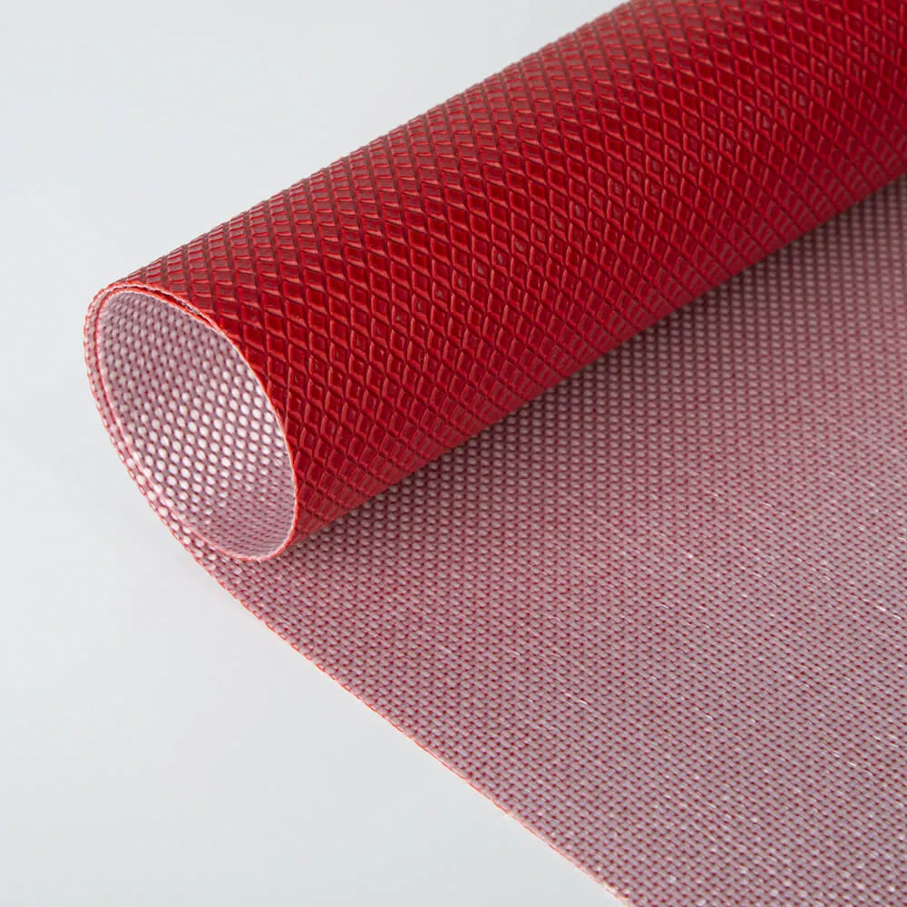 Abrasion-Resistant Vinyl Coating Polyester Embossed Tarpaulin for Heavy Punching Bags