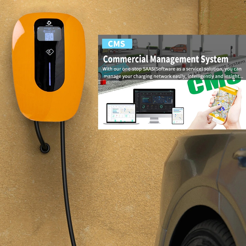 RFID Card/APP Return or Exchange 3 Phase EV Charger Wallbox