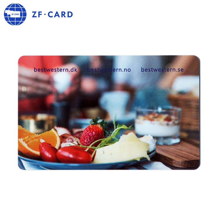 Customized Plastic Card 13.56MHz MIFARE Plus (R) PVC Smart Card
