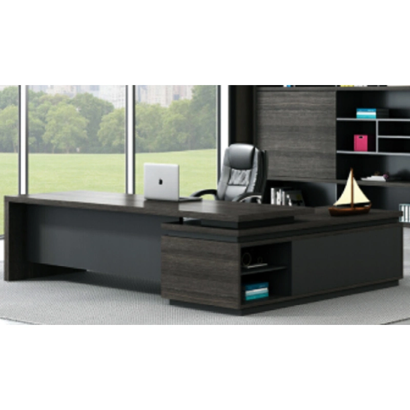 Melamine Modern Office Furniture L Shape Wood/Wooden Executive Desk Table