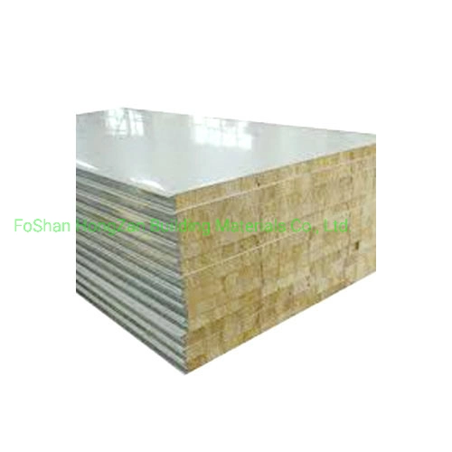 Sound Absorption Rock Wool Aluminum Sandwich Panel for Ship Hull