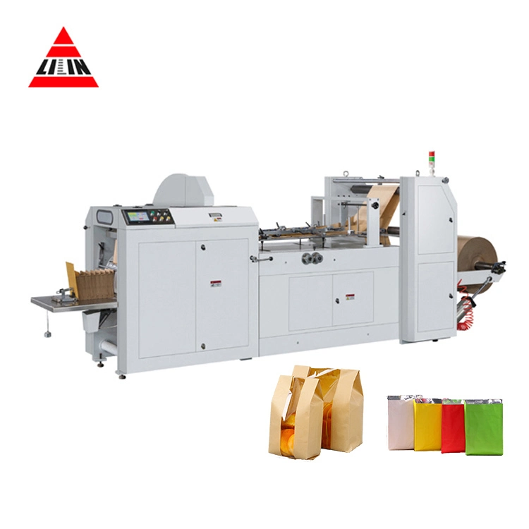 Forming Leisure Food Charcoal Price Kraf Paper Bag Making Machine