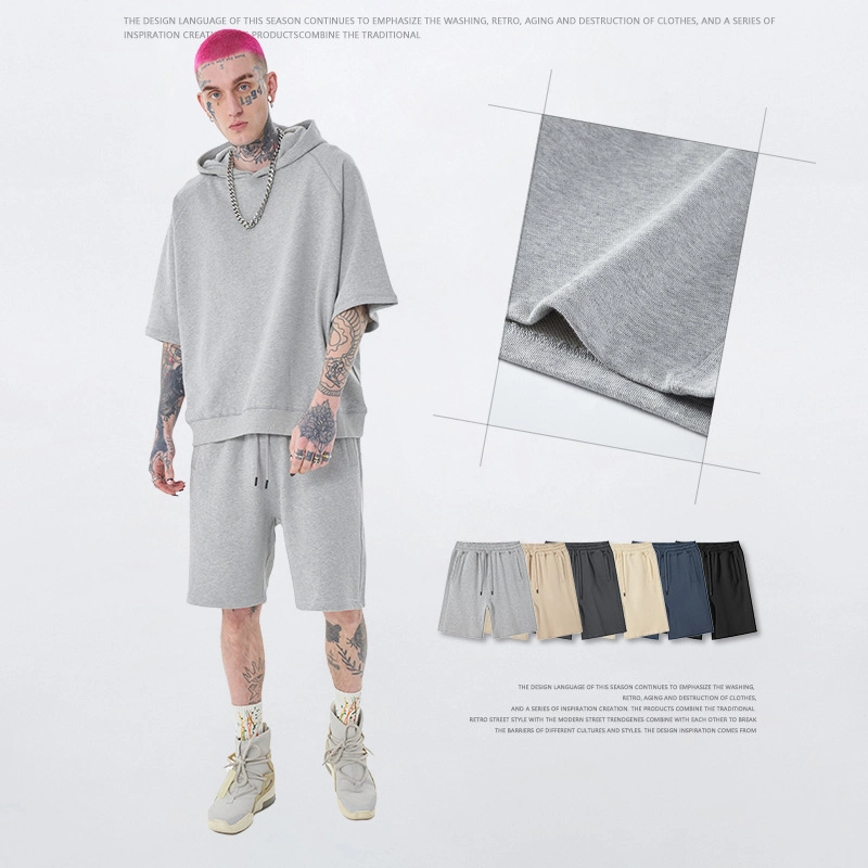 High quality/High cost performance Heavy Fog Color Man's Highstreet Loose Casual Shorts for Man