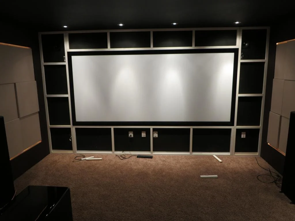 2.35: 1 Aluminum Cinema Wall Fixed Frame Projection Screen