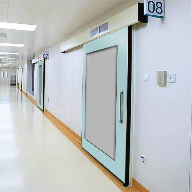 Electric Airtight Door Steel Clean Door Airtight Operating Room Door CT Room Radiation Protection Door