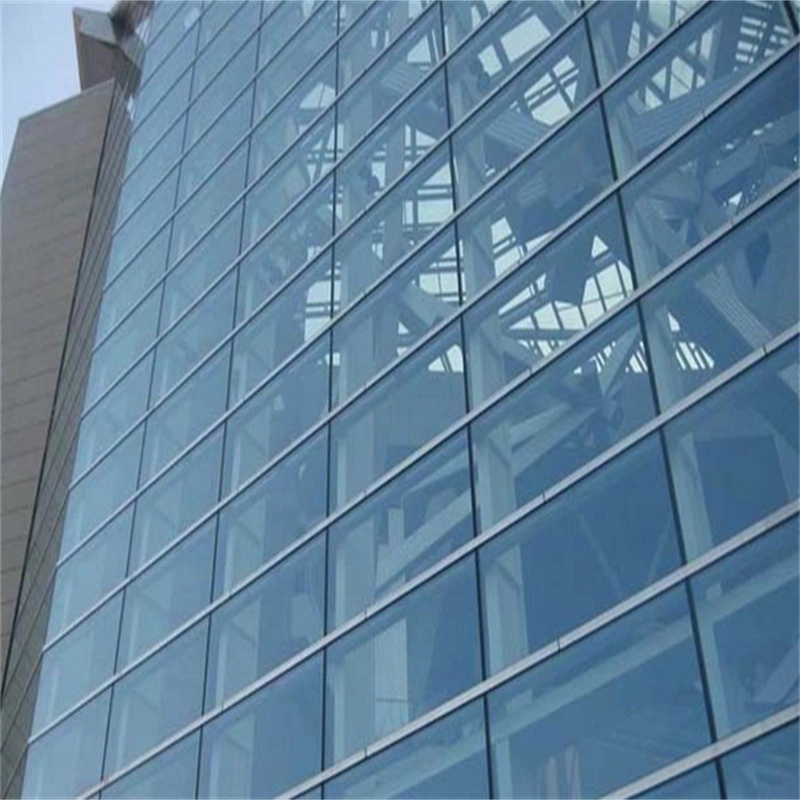 Curved Building Facades Fire-Resistant Solar Low-E Double Triple Glazing Insulating Insulated Glass