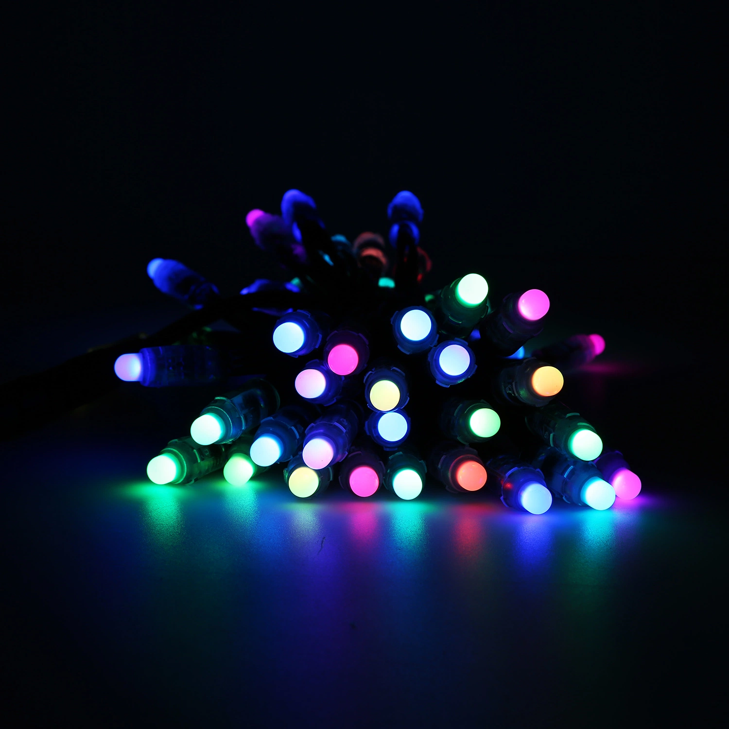 LED Modules Mesh Light DC12V 12mm IP66 Bullet LED Pixel Light for Christmas Decoration