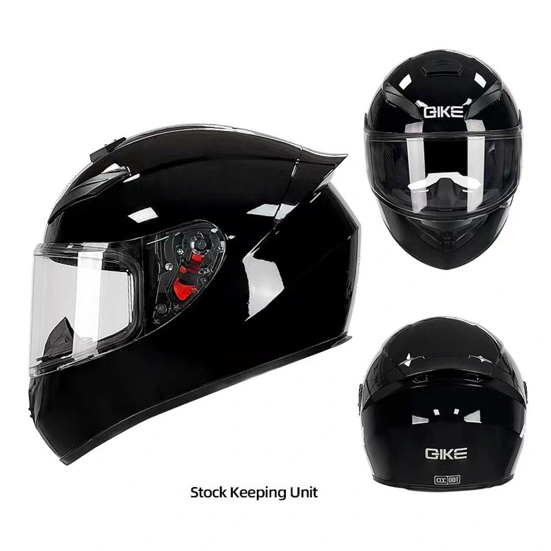 Classic Motorcycle Helmet ECE DOT Wholesale/Supplier Classic ABS Full Face Road Helmet Unisex Helmet