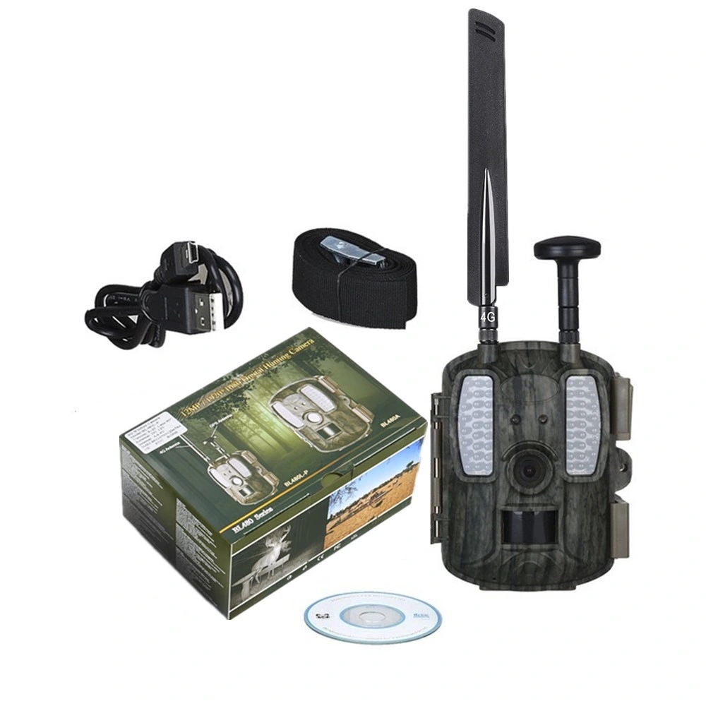 2019 High quality/High cost performance 1080P Wireless SMS MMS GPRS GSM 4G Hunting Camera Wildlife 4G Trail Camera with Box and Power Supply