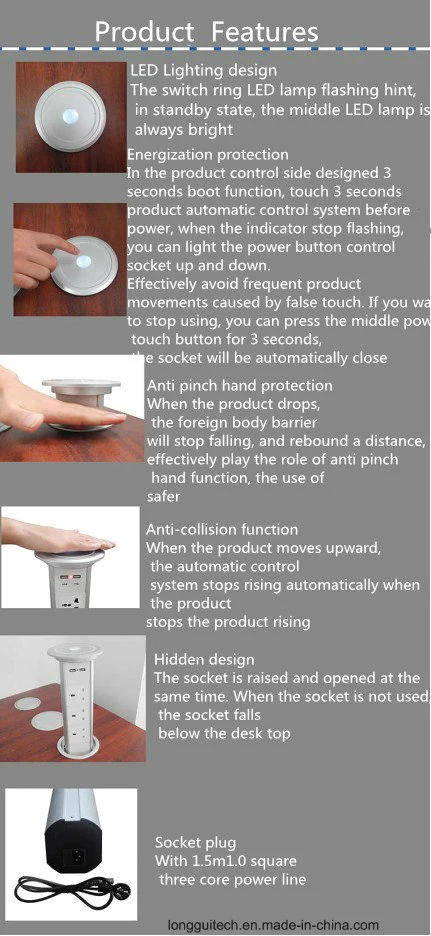 Electric One Key Intelligent Lifting Socket