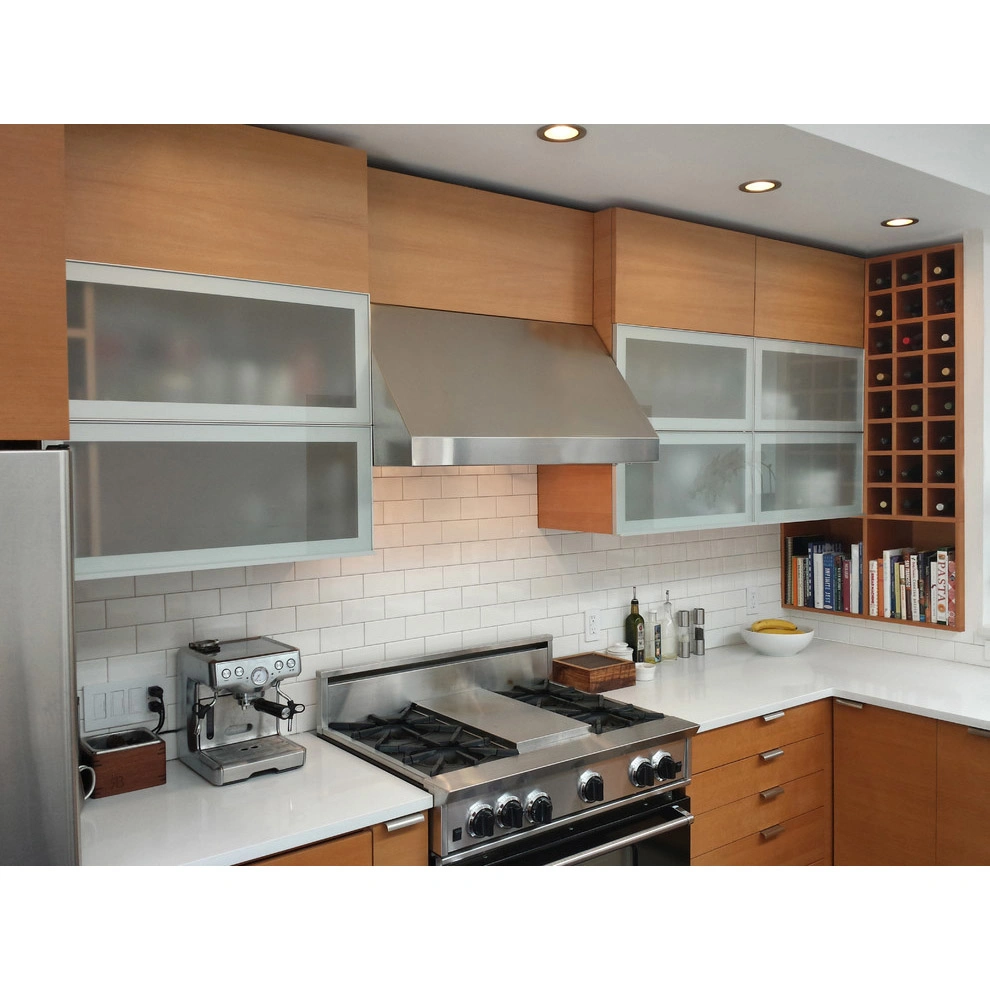 Free CAD Design Wholesale/Supplier Custom Furniture Modern Plywood Kitchen Cabinets