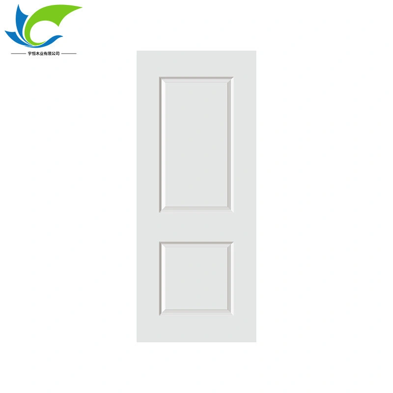Glatte High Density Board Maßgeschneiderte Tür Haut Tür Haut Größe Sperrholz grundierte Tür YH- D01