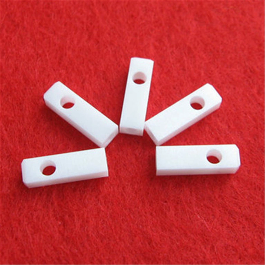 High Fracture Toughness Customized Zirconia Machining Ceramic Parts Zro2 Component with Hole Good Quality