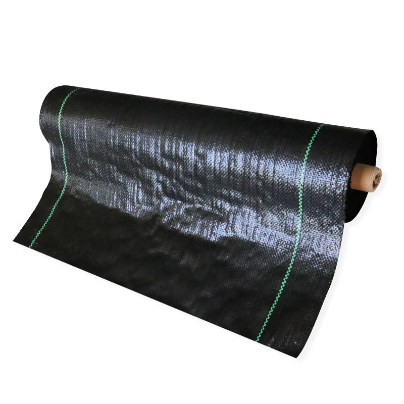 Black White Green Customized PE 100% Roll Landscape Weed Control Mat Barrier Fabric Ground Cover