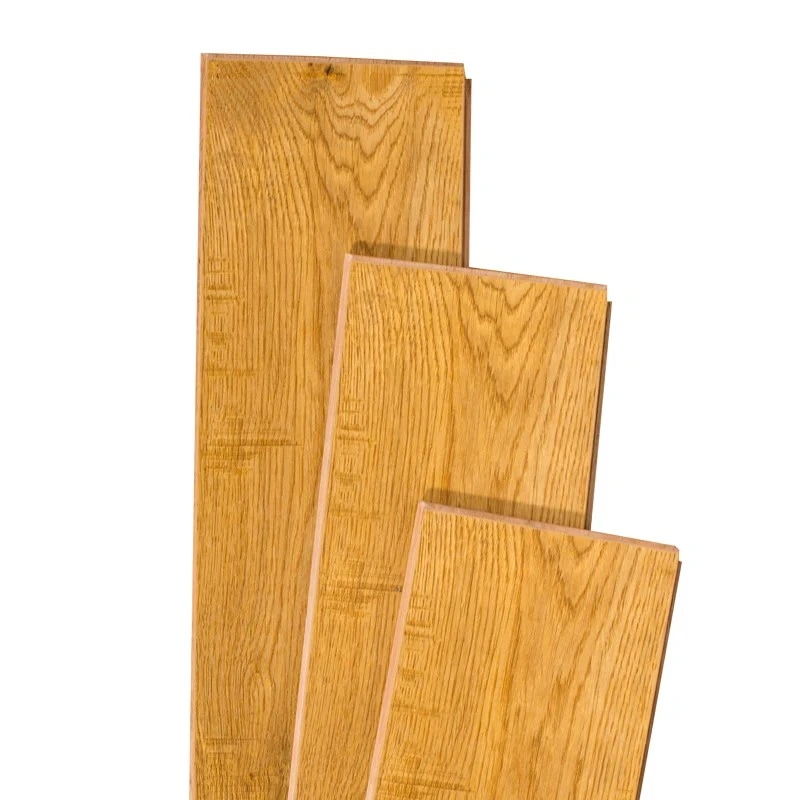 Parquet en bois franc, parquet en bois d'ingénierie en chêne blanc pour l'intérieur.