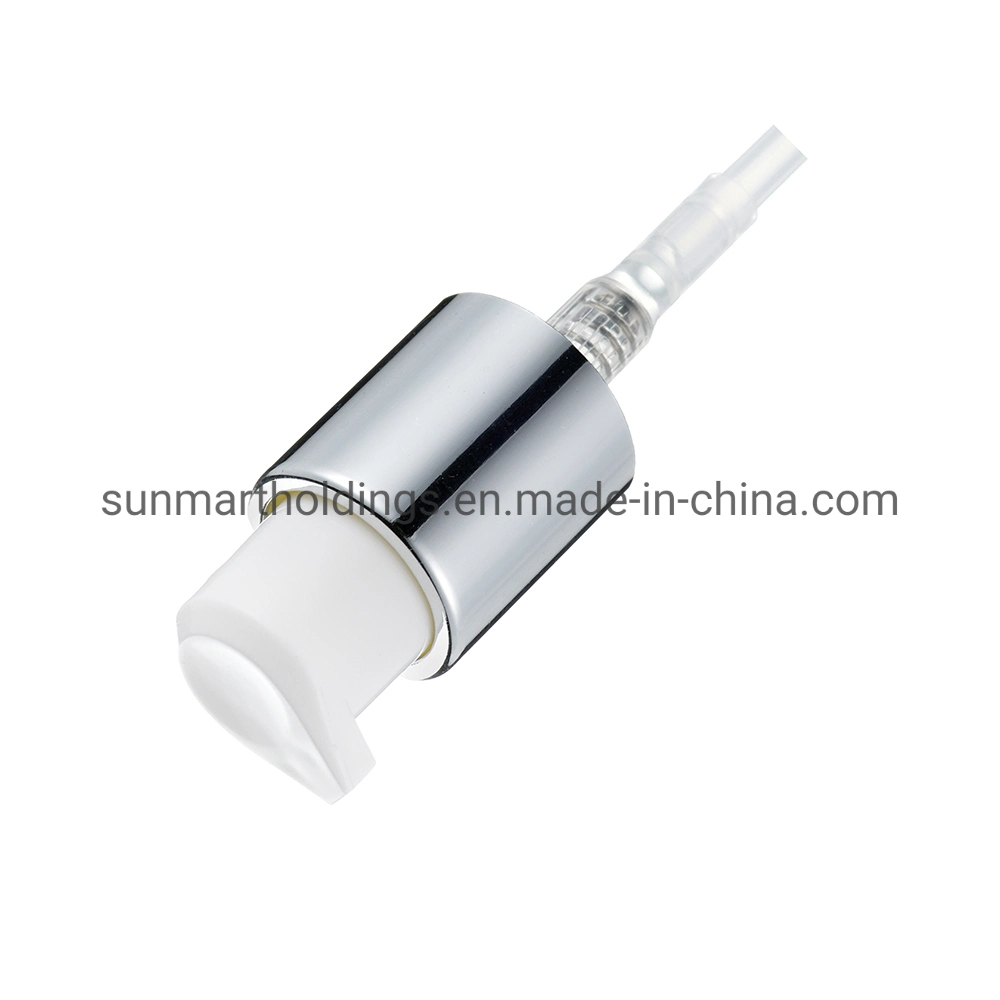 Left-Right Locked Aluminum Silver Perfume Face Sprayer