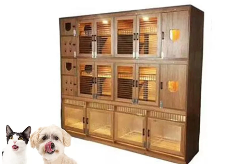 3 Layer Pet Cage House Veterinary Cat and Dog Bed Vet Cages Factory