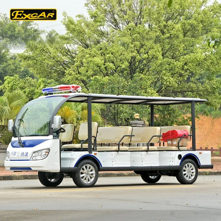 11 Seater Outdoor City Electric Patrol Sightseeing Bus