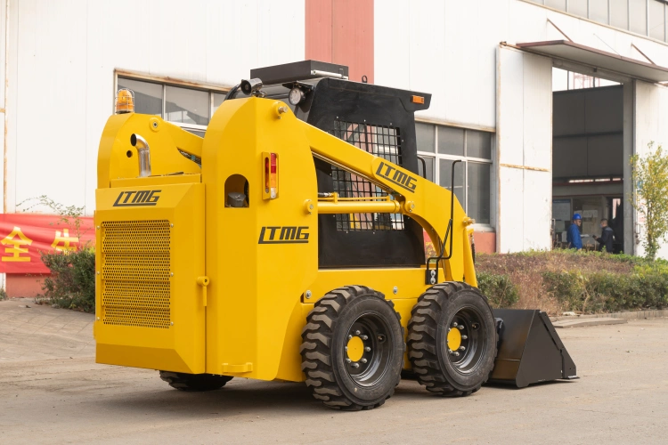 Chinesischer Hersteller CE EPA Multi-Funktions-Rad Crawler Loader Raupenfahrgestell Lenk-Lader