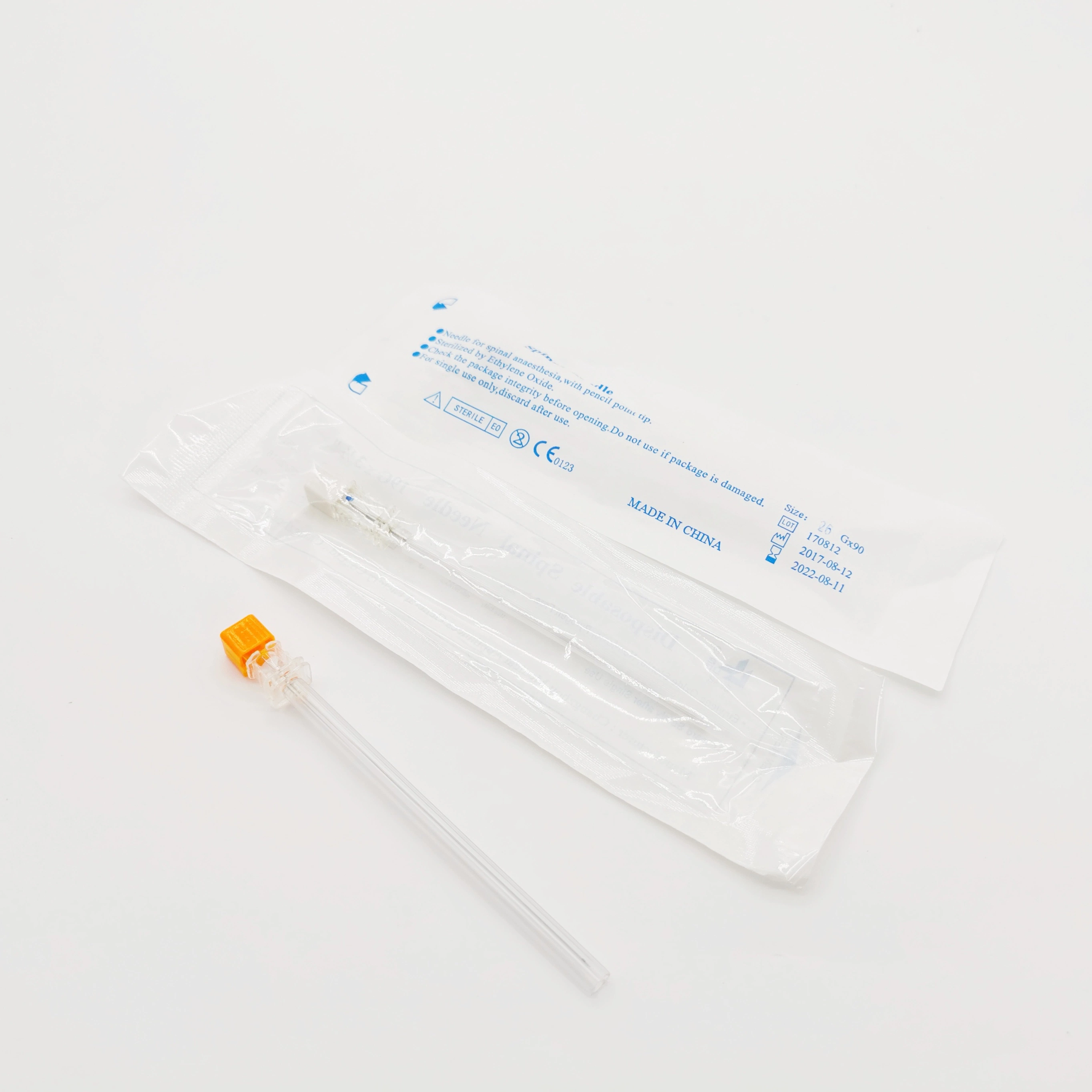 Bulk CE ISO Approved Medical Special Syringe Needle 26gx90mm with Introducer 20gx38mm