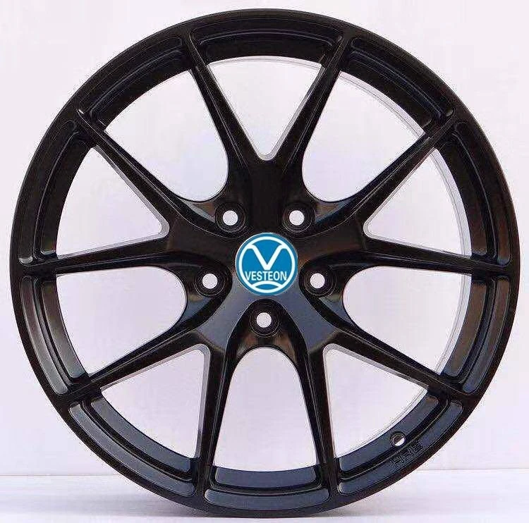 2022 New Design Modified Wheel 15X6.5j Black Machined Face Steel Rim for Sale