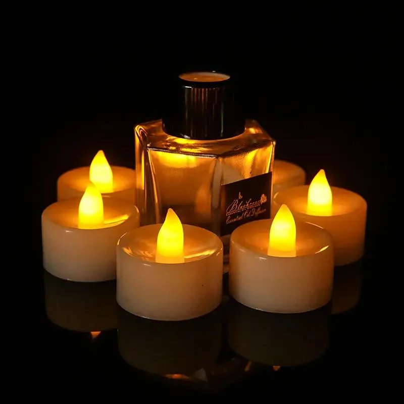 Mini LED Tea Light Flameless Candle Flickering Light