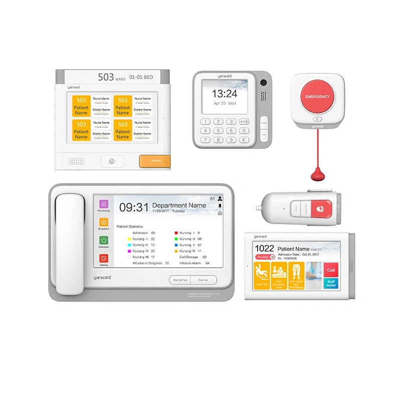 Software de gestión de PC conectado de enfermera inalámbrica inteligente del hospital Yarward