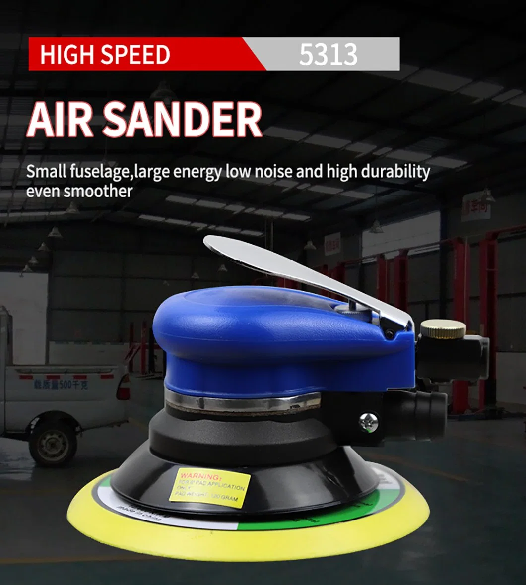 Obbl Mini Air Angle Sander Pneumatic Polishing Grinding Machine Sanding Pad Polisher Power Tools